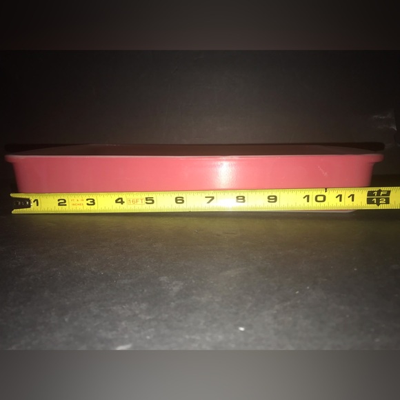 Vintage Pyrex #232 2qt. Lasagna Pan Casserole Dish Dessert Baking Flamingo Pink - Picture 15 of 16